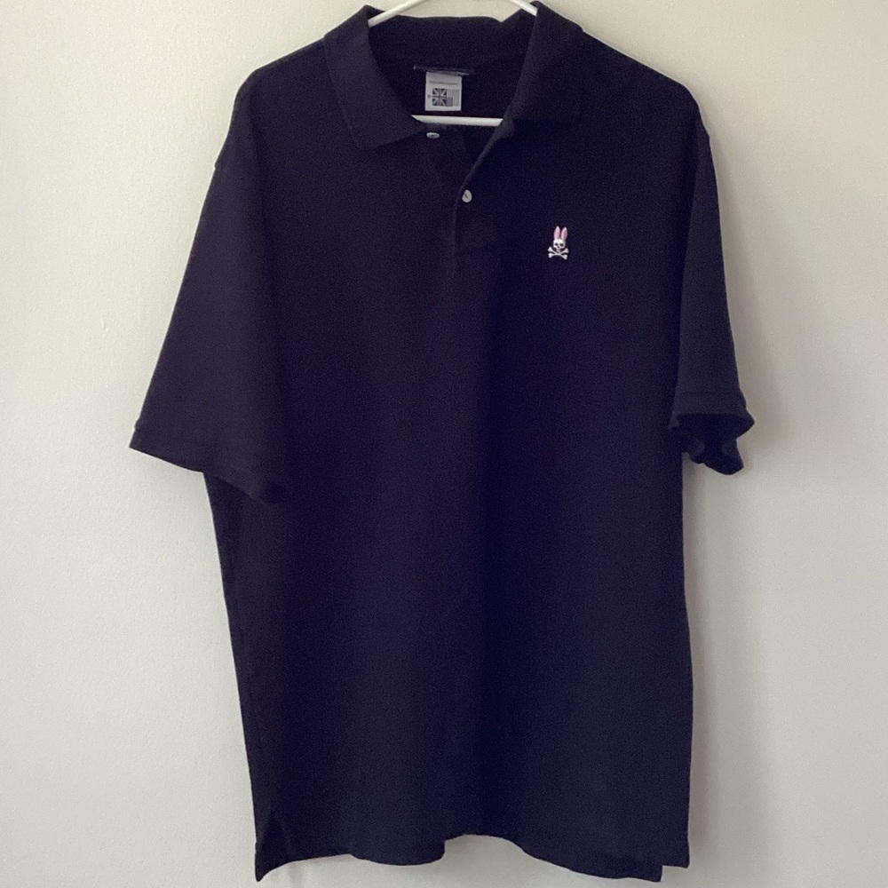 Psycho Bunny Black Polo Shirt